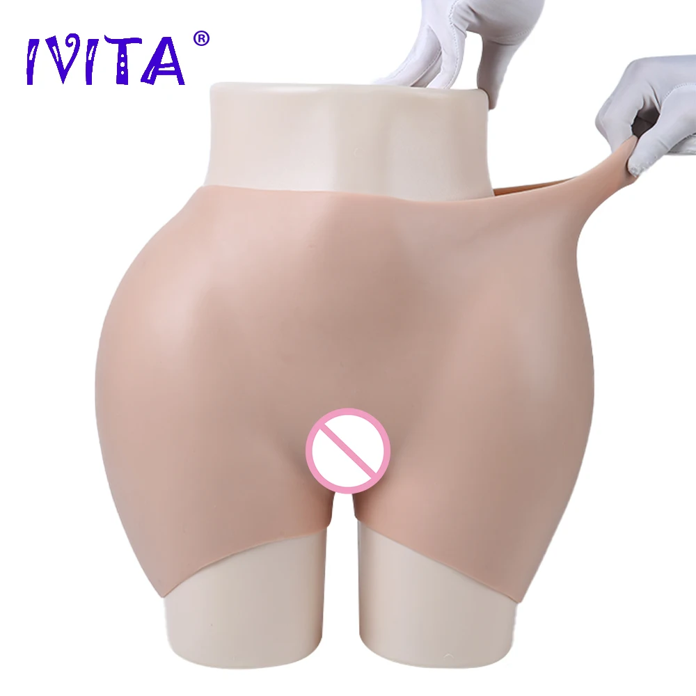 IVITA Artificial Silicone Fake Vagina Crossdresser Vagina Transgender and Crossdressing for Drag Queen Underwear Shorts Panties