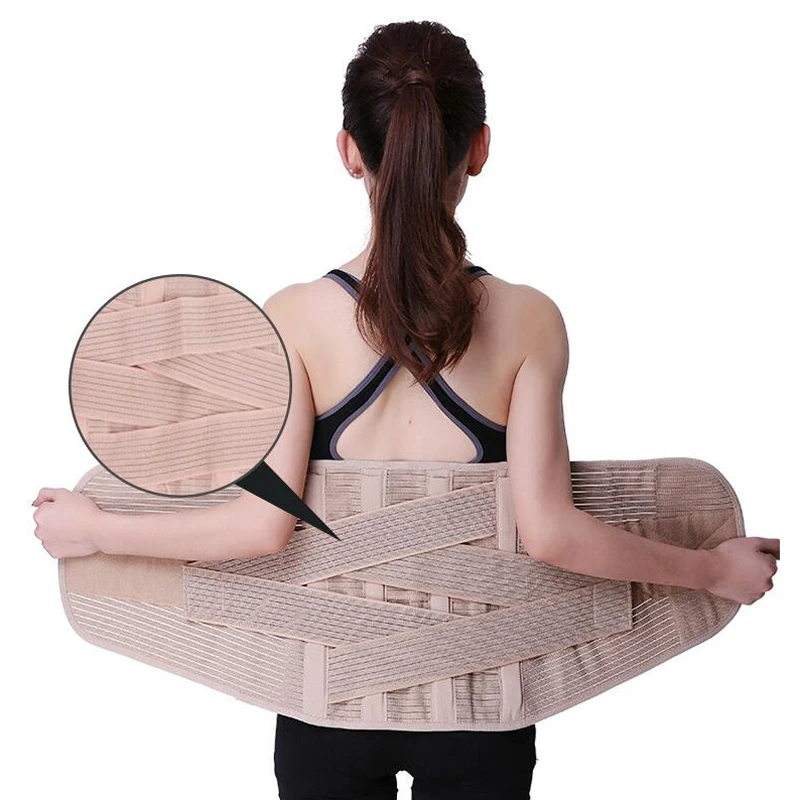 Breathable Lumbar Corset for the Back Waist Belt Women Medical Lower Back Brace Spine Support Orthopedic Back Support Belt Men