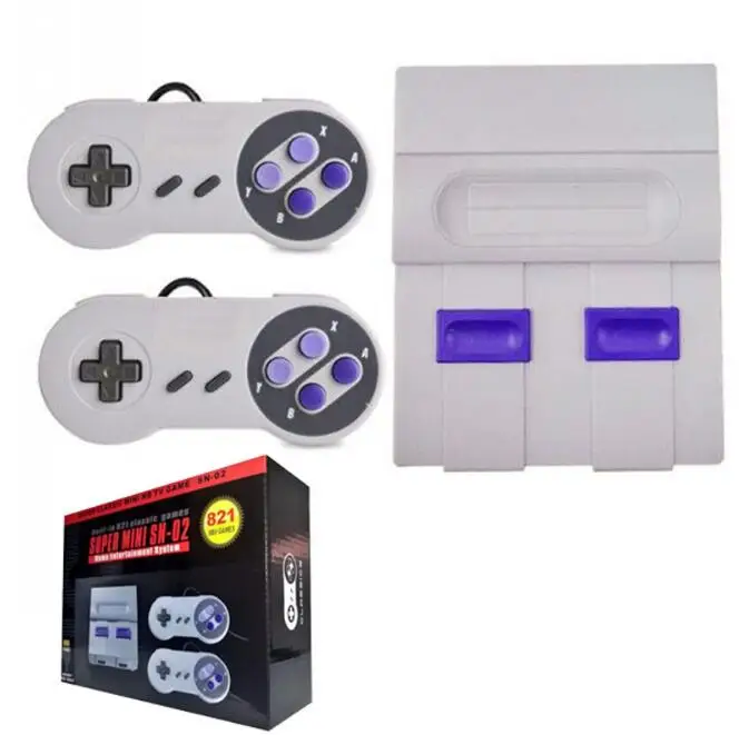 Built-In 821 Mini Game Console 8 Bit Retro Classic Handheld Gaming Player HDMI Output Video Two Players vs 620 621 factory price