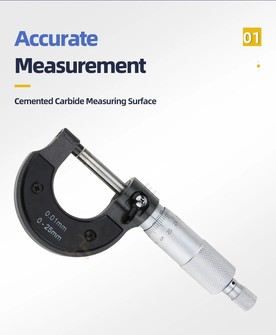 External Micrometer Set Outside Micrometer Micro Meter Mechanical Micrometers Measuring Tools Micrometric Gauges For Measurement