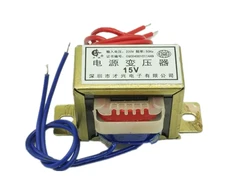 EI48*18 copper power transformer 8W/VA 220V to 6V/9V/12V/15V/18V/24V/30V single and double