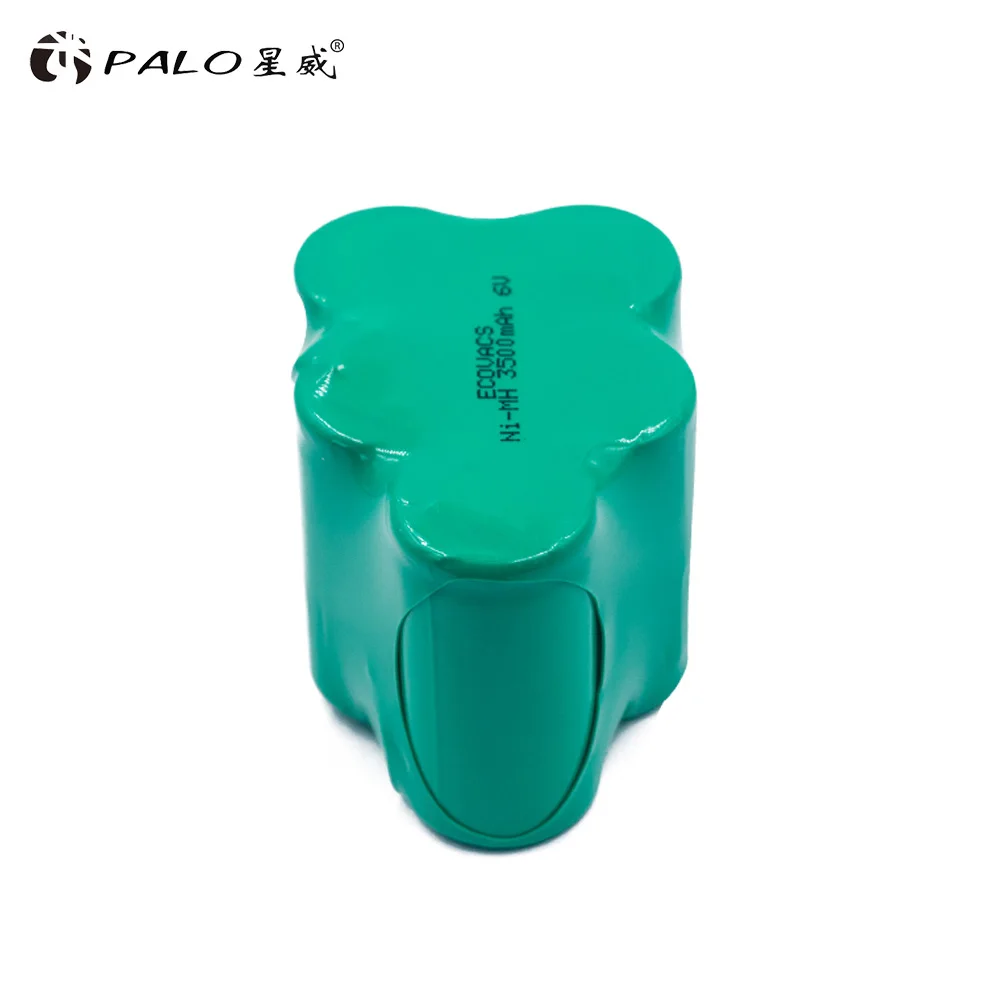 PALO-Batería de repuesto para Ecovacs Deebot, 6V, 3500mAh, D650, D680, D73, D76, D62, D63, D65, D66, D68, D77, D79, 730, 760, TBD71