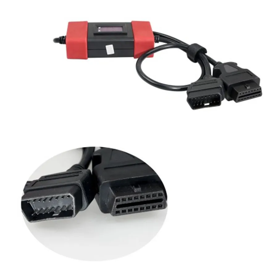 Zware vrachtwagenadapter 24V naar 12V Volt Buck OBD2 16-pins kabel voor lancering Easydiag 2.0/3.0 Golo Carcare