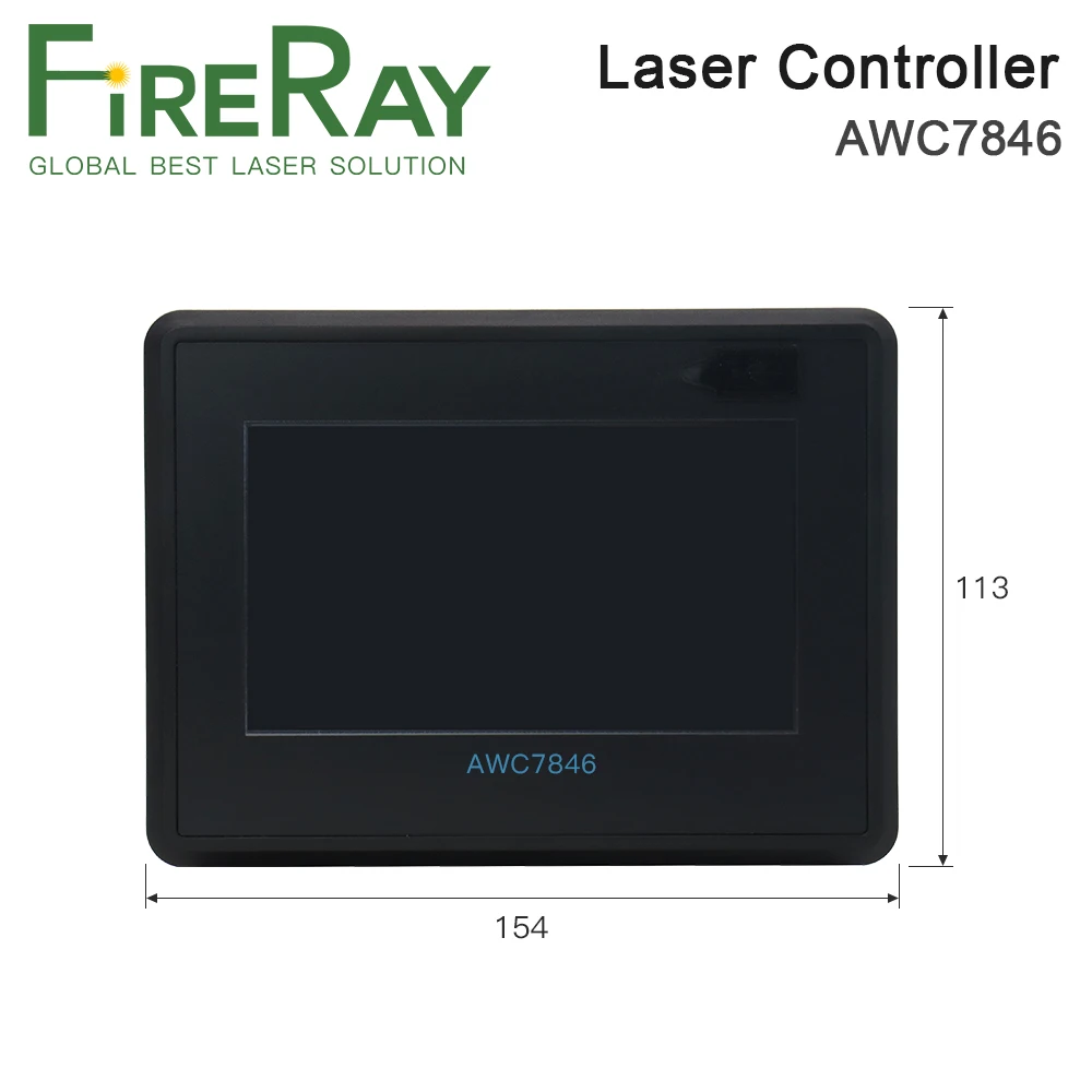 FireRay Trocen AWC7846 sistema controlador láser Co2 para máquina de grabado y corte láser Co2