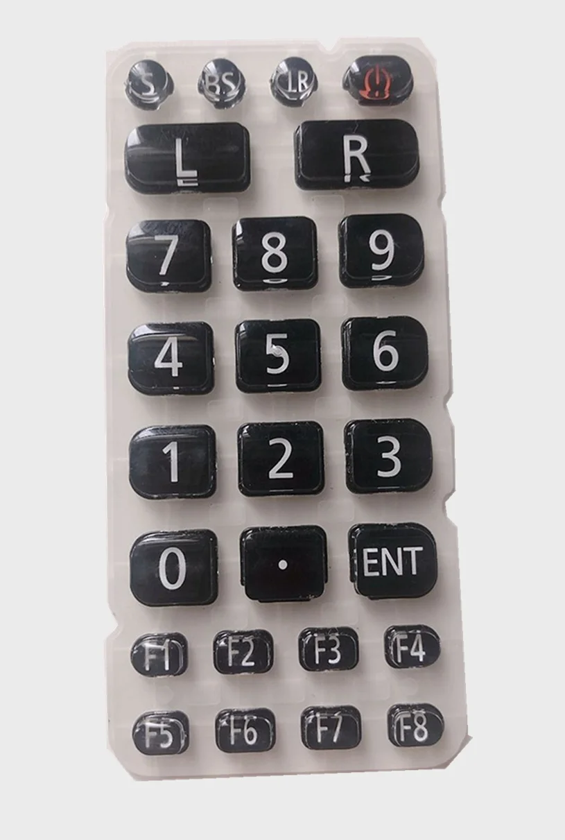 Usato smontare originale per DT930  DT940 tastiera di gomma scanner di codici a barre accessori