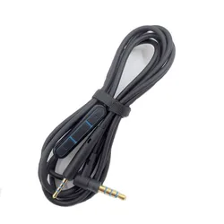 헤드폰 코드 헤드셋 와이어 커넥터 오디오 케이블, Bose qc25 QC35 OE2 LIVE2 용 교체 케이블, AKG Y50 Y40, 3.5mm