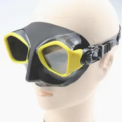 Safe Wear-resistant Anti-strike Diving Glasses Anti-fog Waterproof Silicone Diving Water Sport Goggles Eyewear for Swimming