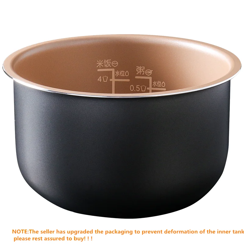 2L Rice Cooker Inner Pot Replacement for Philips HD3060 HD3061 HD3160 HD3161 HD3070 HD3071 Rice Cooker Parts