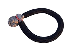 Grey 6mm*80mm Soft Shackles for Autos,ATV Winch Shackle,UHMWPE Shackle
