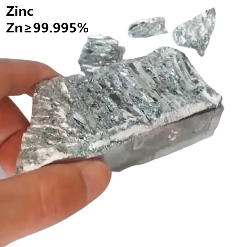 Zinc Ingot Zn Metal Block Purity 99.995% Free Shipping