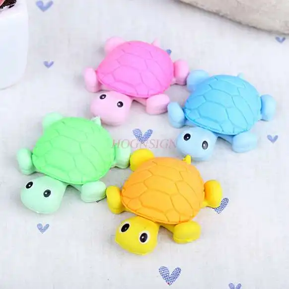 1pcs Little Turtle Eraser Children School Supplies Kindergarten Stationery