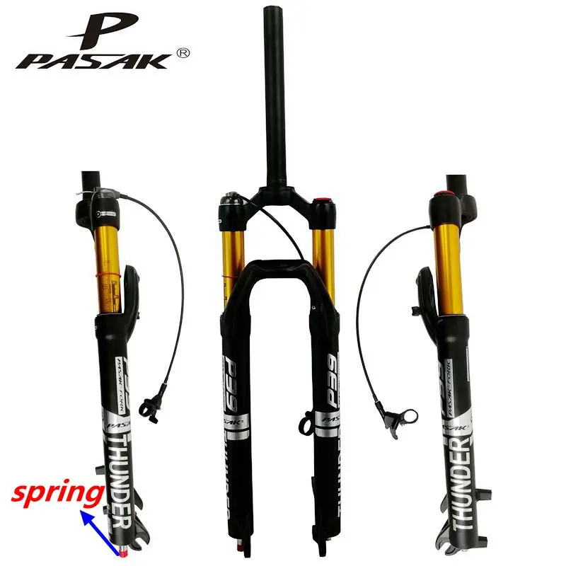 PASAK mountain bike air fork bicycle front fork 27.5 29 \