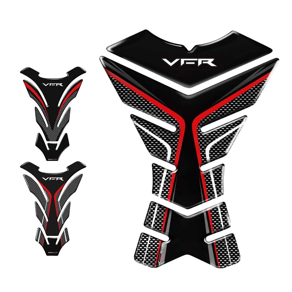 3D Motorcycle Tank Pad Protector Decal Stickers Case for Honda VFR 800 800F 800X 1200 1200F 1200X 400 Tank