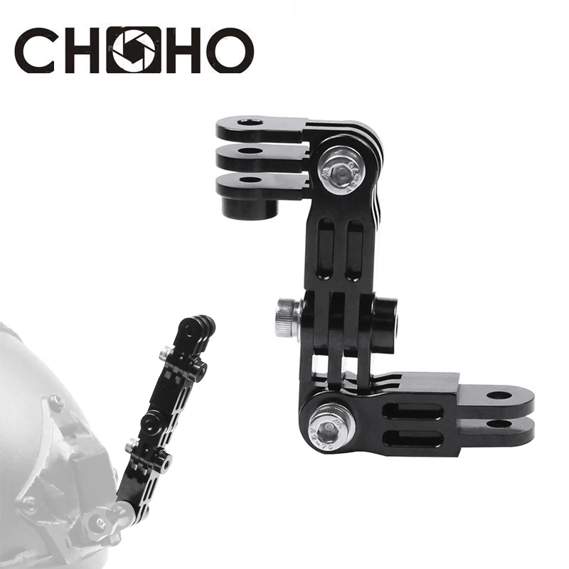 Akcesoria Gopro Aluminiowe 3-drożne ramię regulowane Ramię obrotowe Długi i krótki adapter Do kamery Go Pro Hero 13 12 DJI OSMO