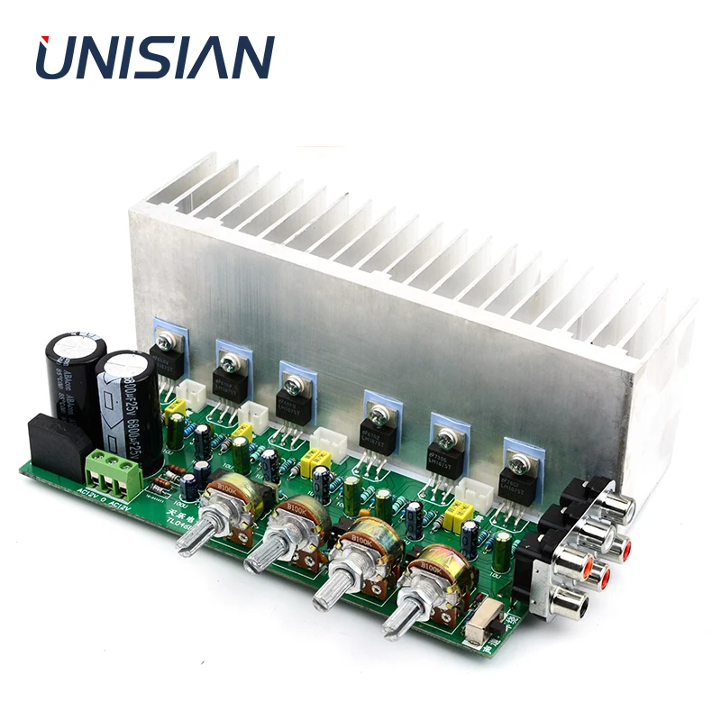 

UNISIAN LM1875 5.1 Channel Audio Amplifier Board 6*25W 6 channels Surround Center Subwoofer Power Amplifiers For Home Theater