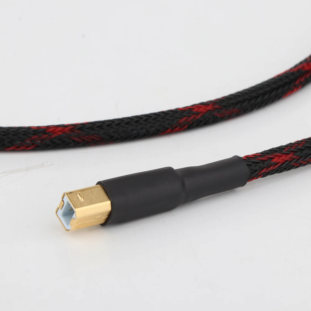 HIFI Audio USB B ZU C Kabel HiFi USB B Zu C Audio Datenkabel Für DAC Mobile Tablet – Detail 4