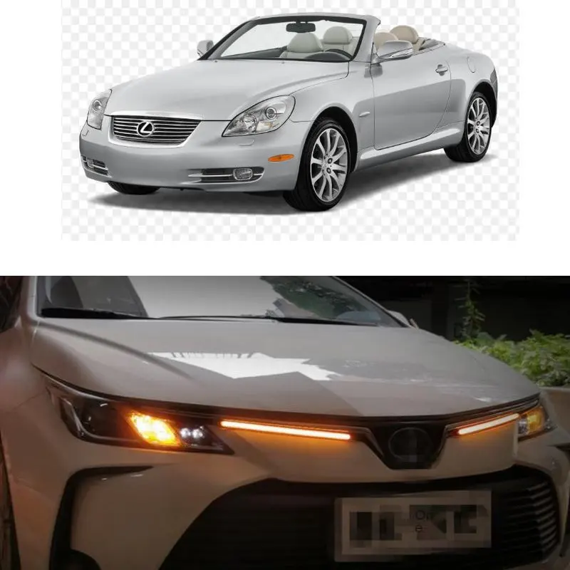 

LED Daytime Running Light DRL Turn Signal Lamp For Lexus sc430 ct es gs gx hs is lc lfa ls lx nx rc rx ux