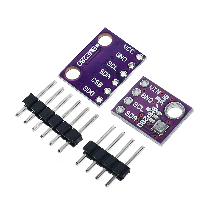 official GY-BME280-3.3 BME280 5V 3.3V Digital Sensor Temperature Humidity Barometric Pressure Sensor Module I2C SPI 1.8-5V