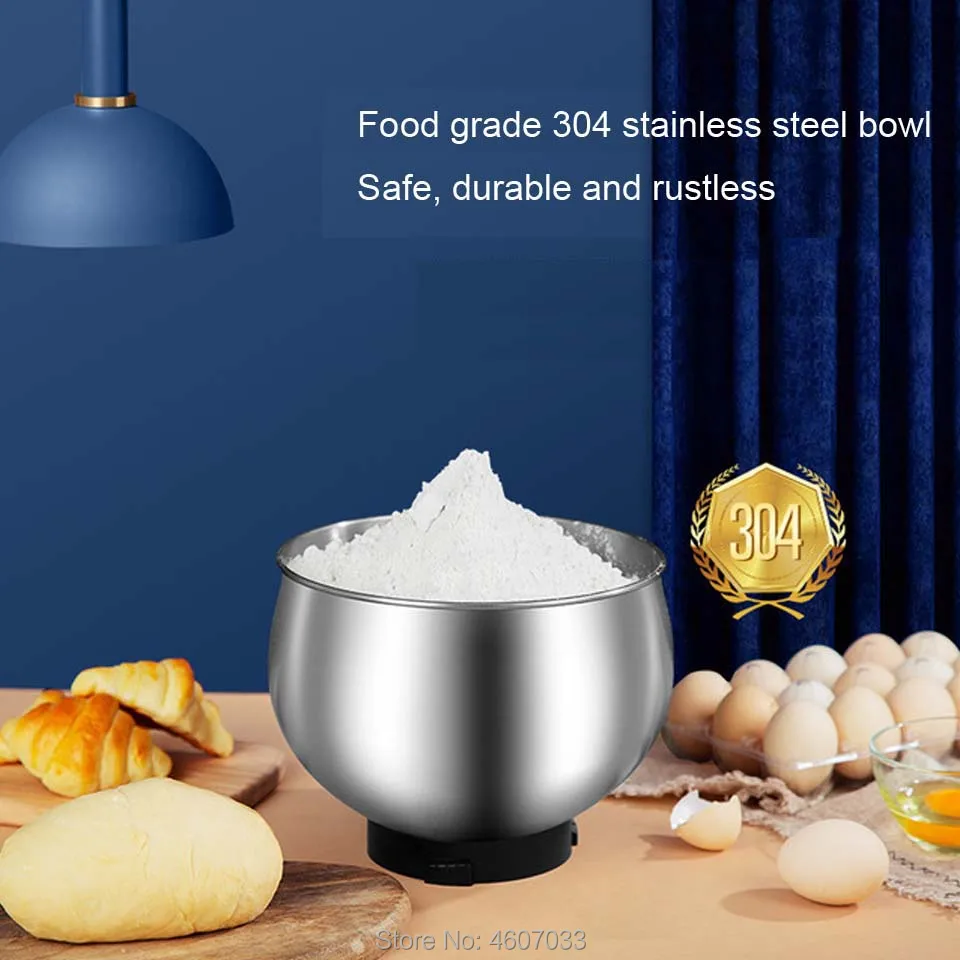 5. Блендер из нержавеющей стали, 5 л, 6 скоростей