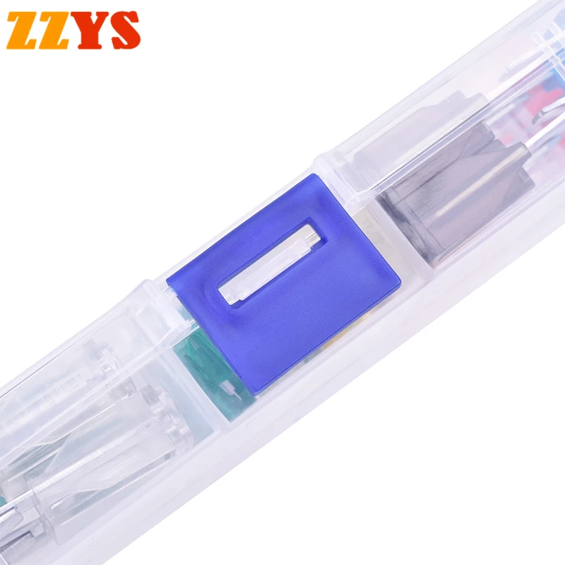 30pc Medium 5A 7.5A 10A 15A 20A 25A 30A Large 20A 30A 40A 50A 60A 70A 80A 100A Automotive Truck Auto Car Blade Fuse and Test Pen