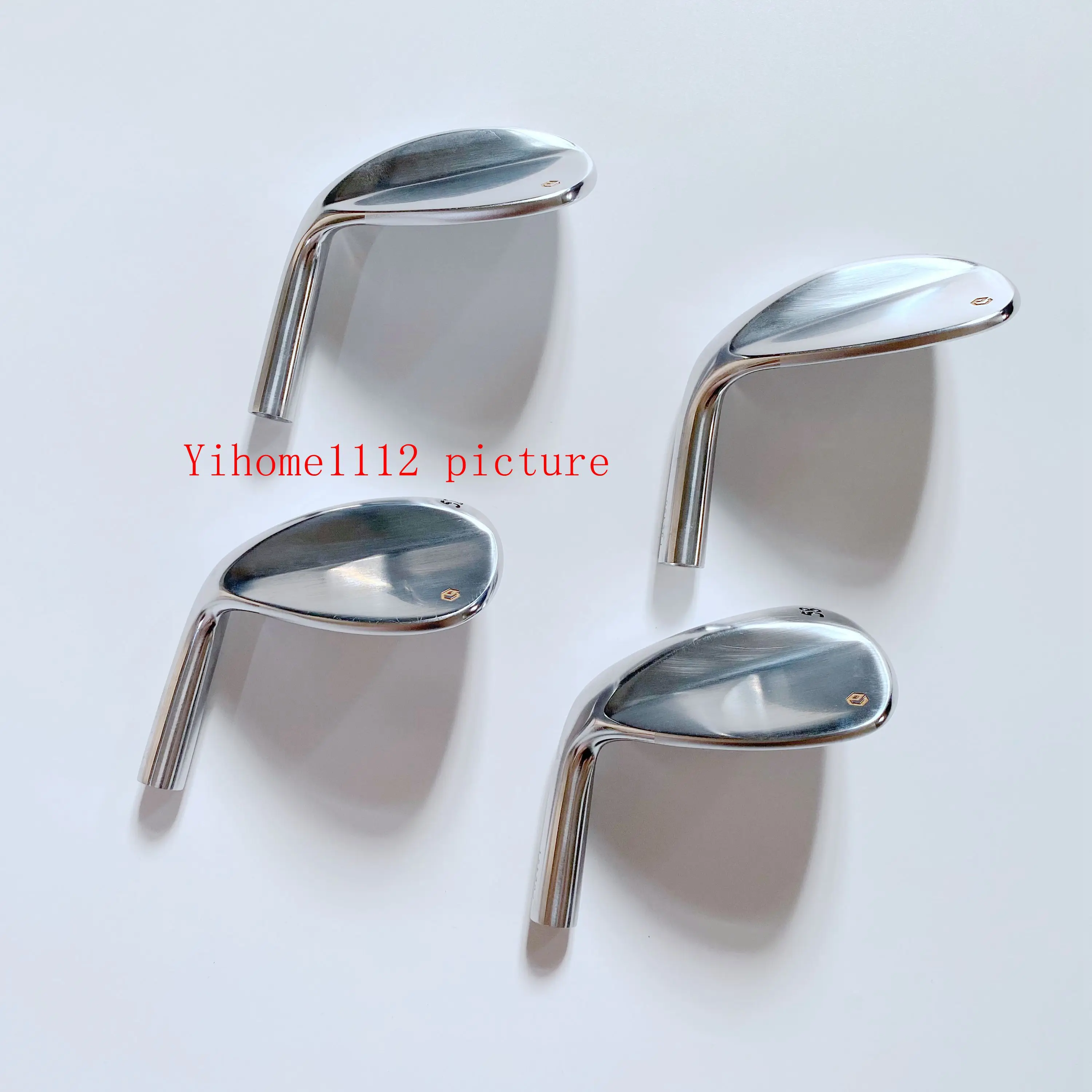 Yihome Golf Clubs Wedge Head Only 52 56 58 60 Degree Soft Iron Forged S20C Left-handed