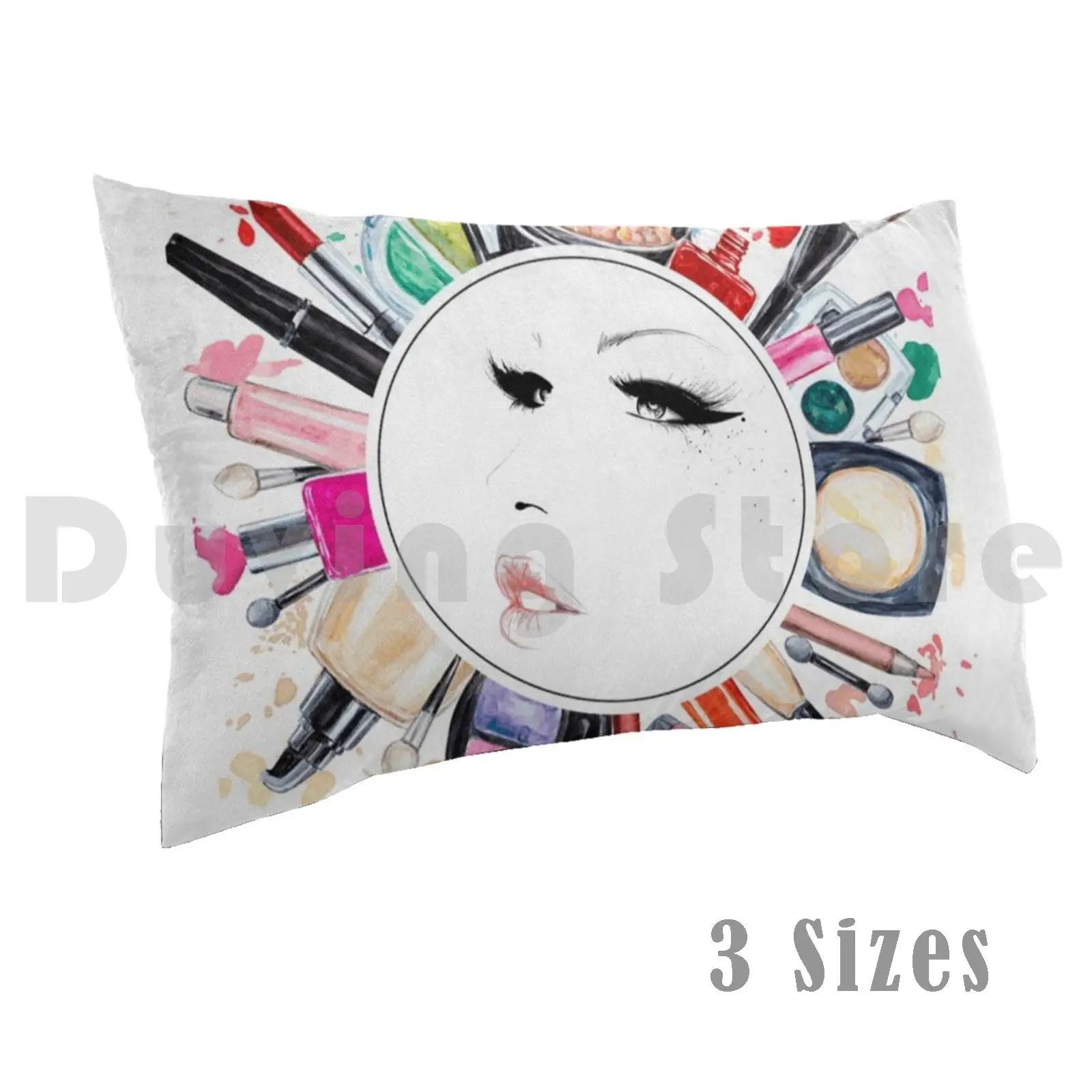 

Beauty pillow Case 20 * 30 Inch Beauty Girls Womens Beauty Kits