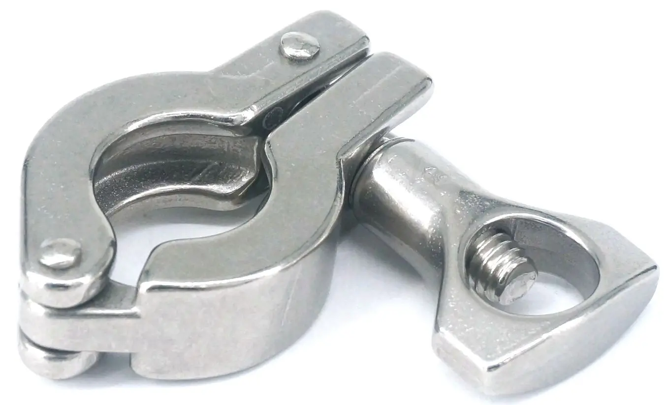 Ferrule O/D 25.4/34/40/50/5/64/77.5/91/106/119/233mm 304 Edelstahl Casting Tri Clamp Sanitär Fitting Dairy Brau Tri clover