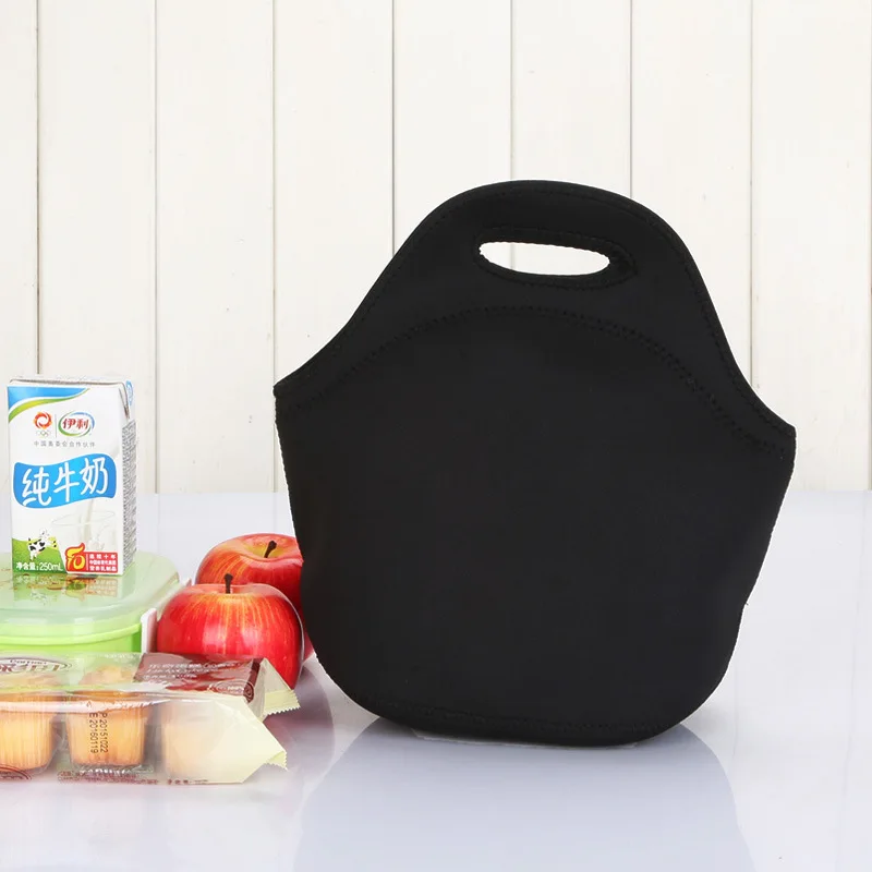 2020 Fashion Picnic Bag Neoprene Thermal Lunch impermeabile Food Beverage Bento Box Storage Tote Bag borsa da Picnic per ragazza