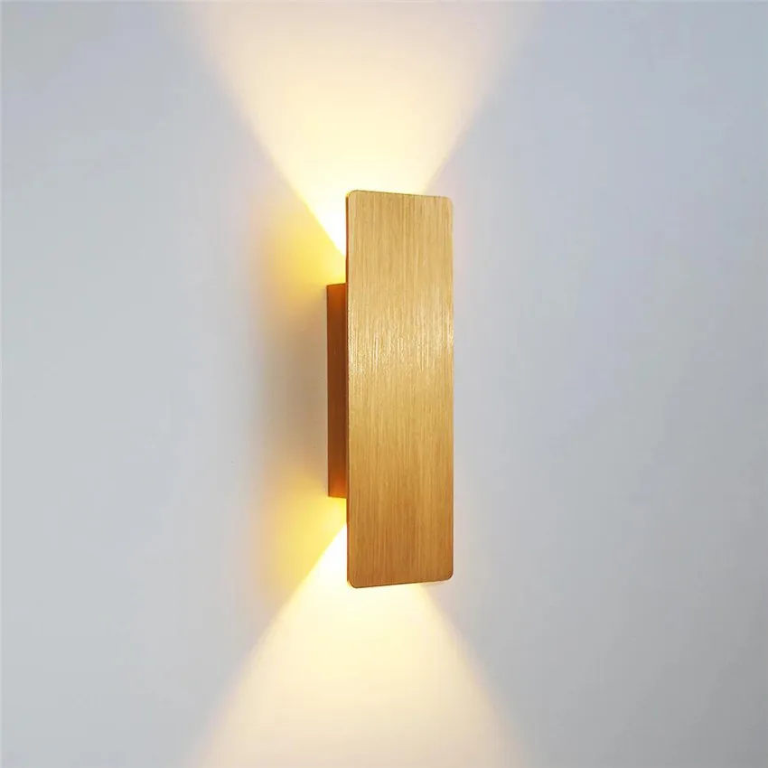 Aluminum LED Wall Lamp, Living Room Decoration, Home Lighting, Loft Stair Light, AC85-265V, NR-332