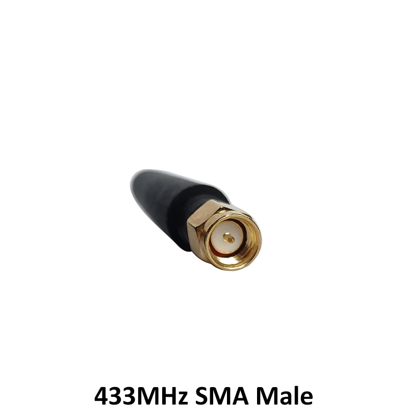 GRANDWISDOM 10pcs 433mhz antenna 2-3dbi sma male lora antene iot module lorawan antene ipex 1 SMA female pigtail Extension Cable
