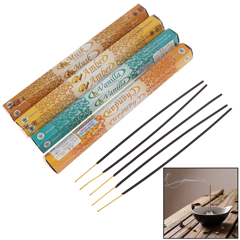 20pcs/1box Tibetan Indian Incense Sticks Multiple Flavor Incense Sticks Fragrance Agarwood/vanilla/amber/musk