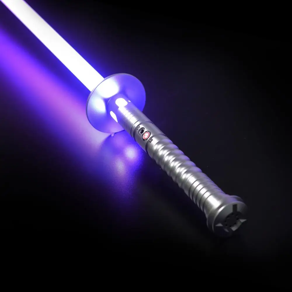 

LGT Lightsaber -Metal Hilt Force FX Heavy Dueling Light Saber Infinite Color Changing with 12 Sound Fonts Sensitive Smooth Swing