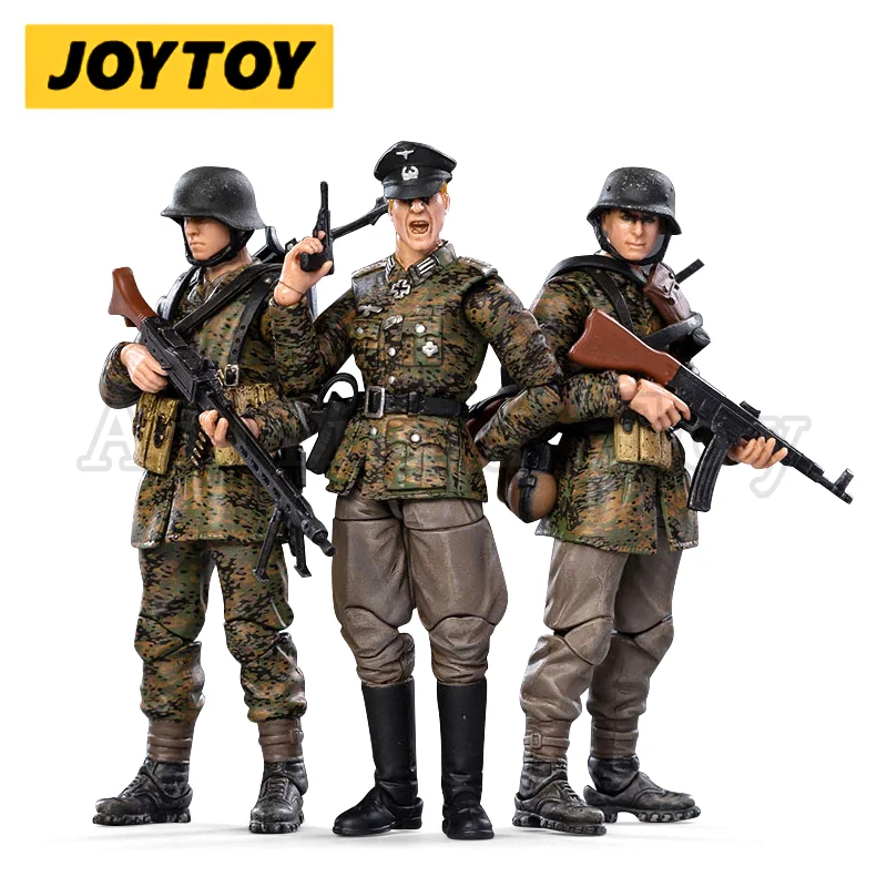 Joytoy boneco de ação 1/18 e 3.75, segunda guerra mundial, alemanha, camuflagem, coleção de anime militar, frete grátis