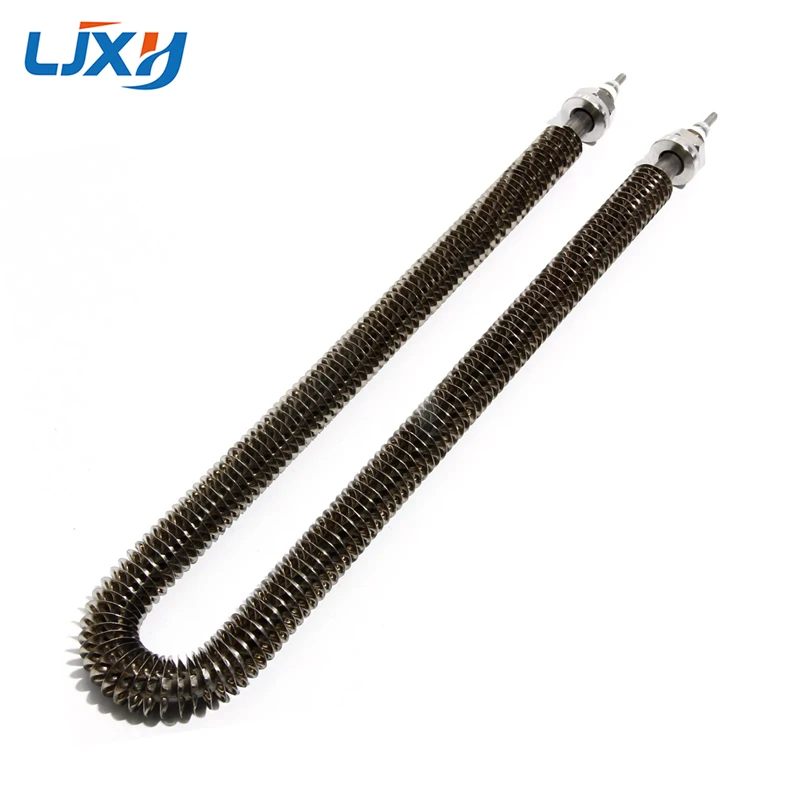 LJXH Finned Tubular Heater U Type Air Heating Element 201SS 304SS 0.8KW 1KW 1.2KW 1.5KW 2KW 