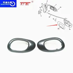 Inner handle frame cover door inner handle trim 9119F2 9119F4 For Peugeot 206 207 206CC