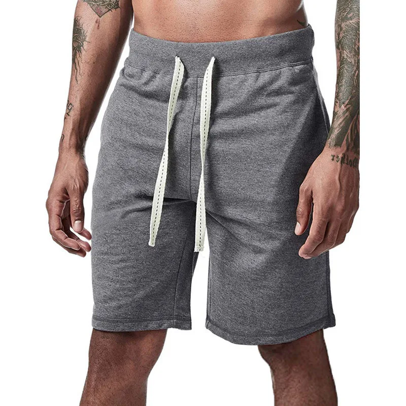 New Men Fitness Loose Sports Shorts Bodybuilding Joggers Summer Bermudas Short Pants Male Casual Fashion Beach Brand Sweatpants