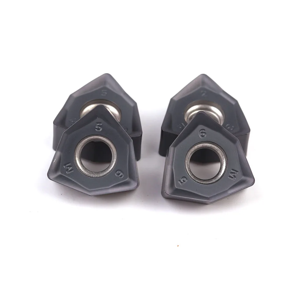 WNMU060408 GM высококачественный двусторонний шестигранный 90 градусов прямоугольный Быстрый подающий карбидный токарный инструмент 100% оригина...