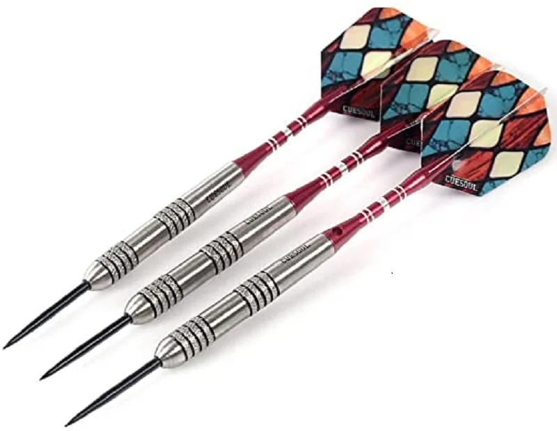 CUESOUL  22/24/26g Tungsten Steel Tip Darts Set 95% Tungsten