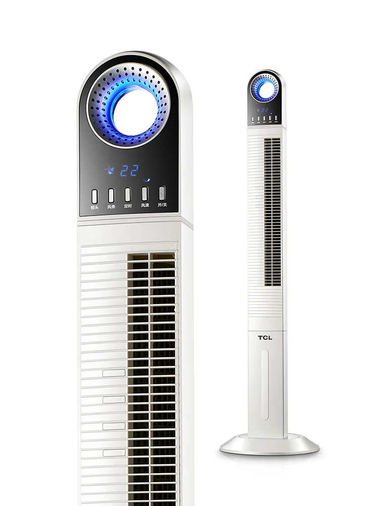 AC110-240V 50-60Hz 40W power Electric Tower fan water mist fan with timer Portable Air Cooling Fan Bladeless air cooler 135cm