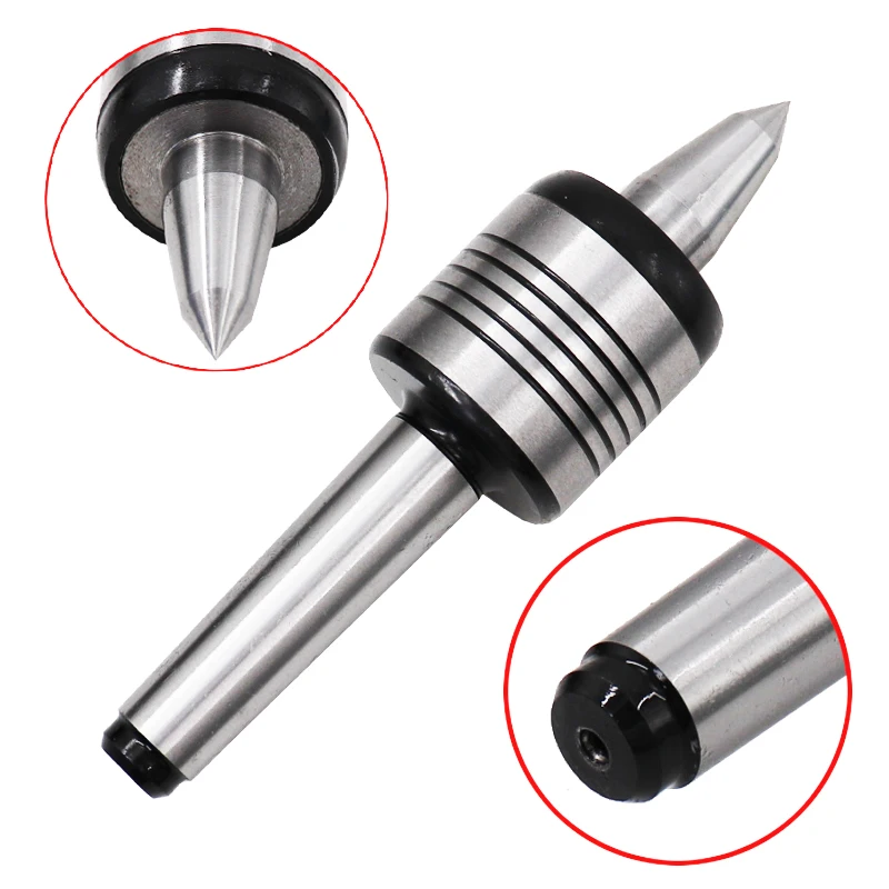 1PCS Precision Long Nose MT2 Live Center Accuracy Morse Taper Bearing For Lathe Turning Tool