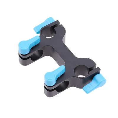 FOTGA DP3000 Gắn Chân Đế Đường Sắt Khối Thanh Kẹp 15mm Cần DSLR HDV Giàn Khoan Hệ Thống