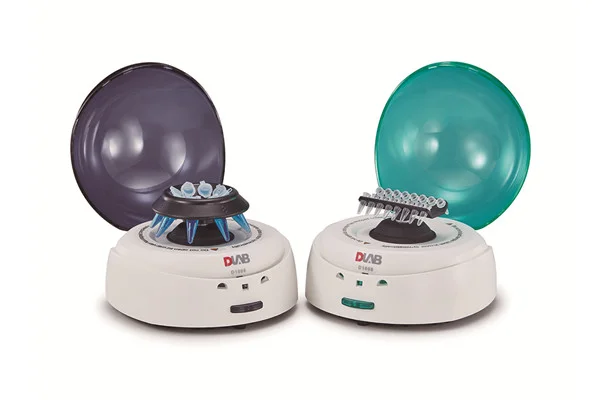 뚜껑이있는 미니 원심 분리기 7000rpm EZeeMini D1008 팜 마이크로 원심 분리기 0.5ml 1.5ml 2ml 실험실 세럼 분리기 CE 마크