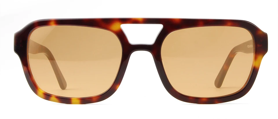 VE Designer Quadratische Sonnenbrille für Damen, Hochwertige Weiße Acetat-Sonnenbrille für Herren, Doppelbrücken-Design, Große Gläser, Oculos – Detail 20