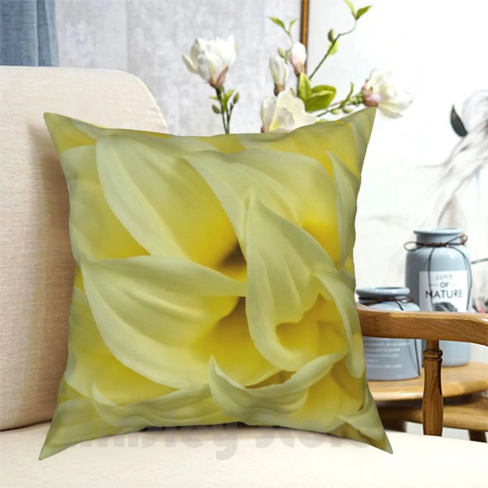 Where Troubles Melt Like Lemon Drops Pillow Case Printed Home Soft Throw Pillow Celeste M Celeste Mookherjee Curves