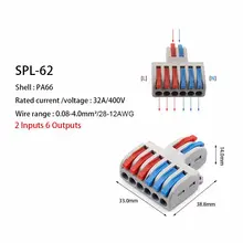 Mini Universal Wiring Connector #6