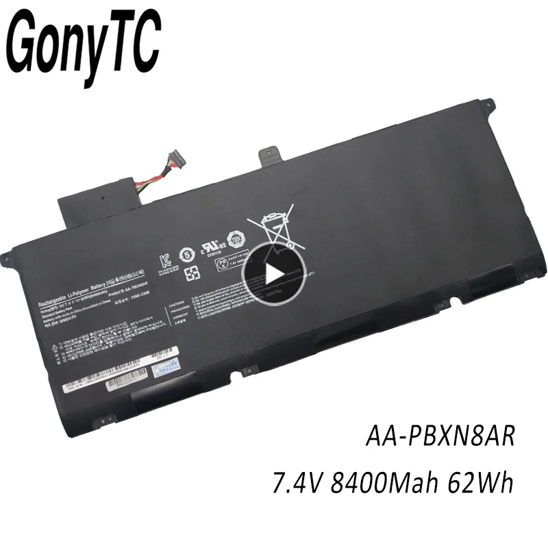 

GONYTC AA-PBXN8AR Battery for Samsung NP900X4C NP900X4D NP900X4B NP900X4 NP900X46 NP900X4C-A01 A02 NP900X4B-A01FR 62wh