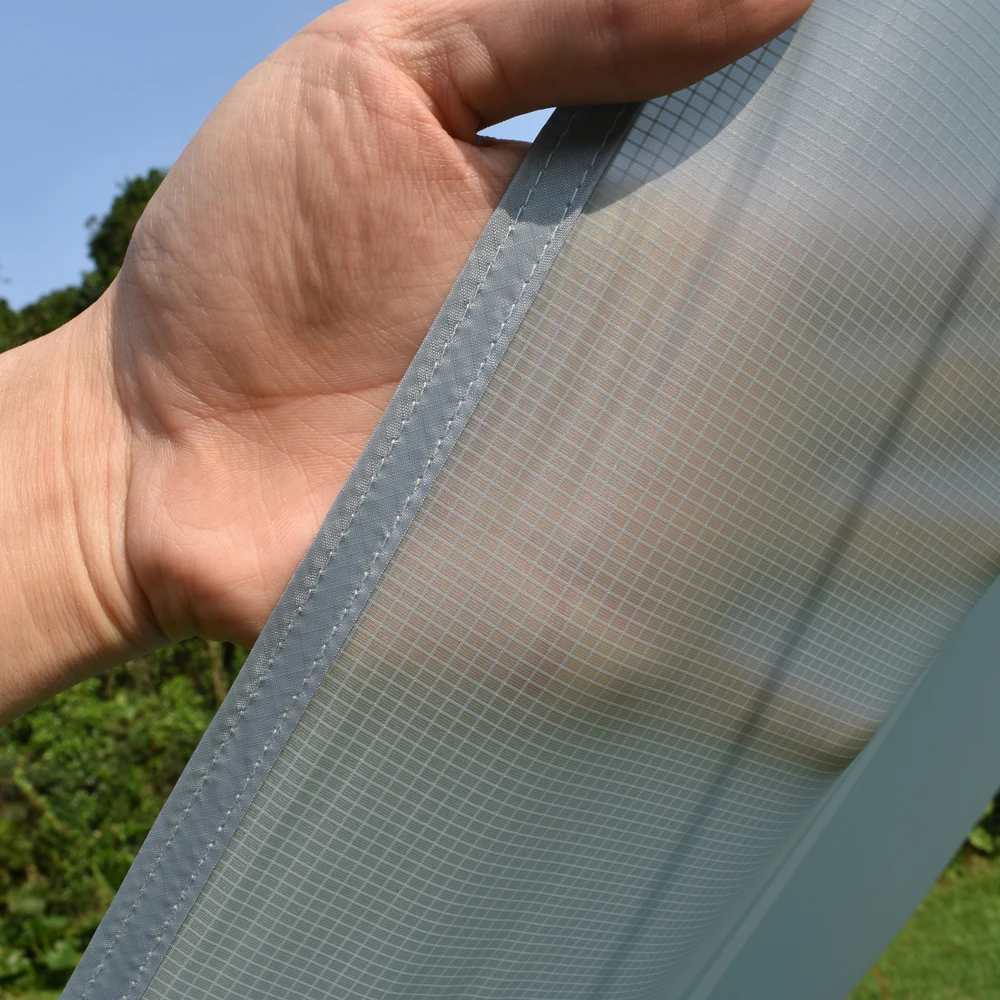 Aricxi 15d revestimento de silicone nylon, abrigo portátil ultraleve para acampamento, barraca de lona, ambiente externo