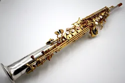 Made in Japan Soprano Saxophone SW-03 Nickel silver High Quality Straight B flat Sax Musical Free Shipping with Hard boxs