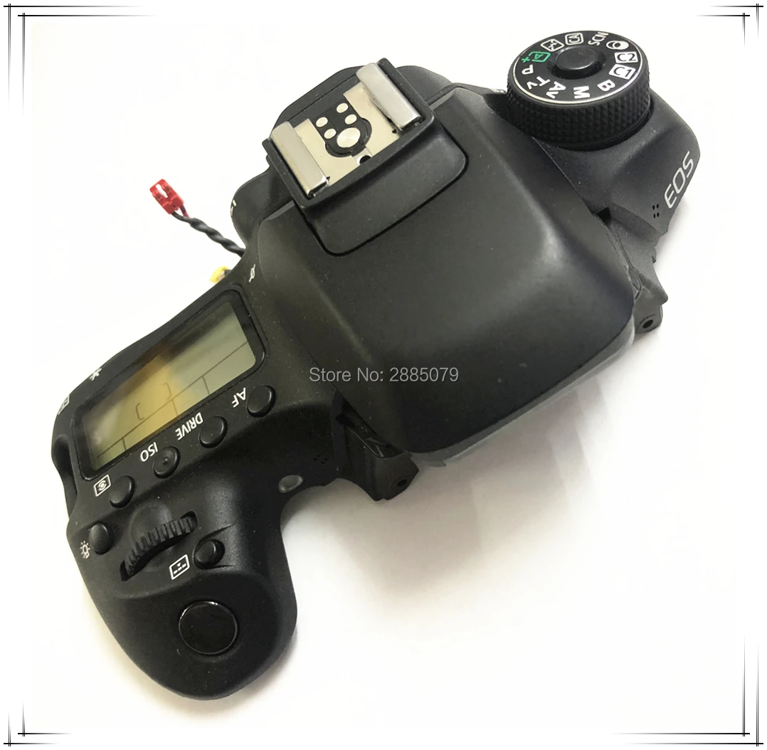 90% جديد! الأصلي 80D الغطاء العلوي لكانون 80D وحدة مفتوحة 80D غطاء الكاميرا إصلاح أجزاء شحن مجاني