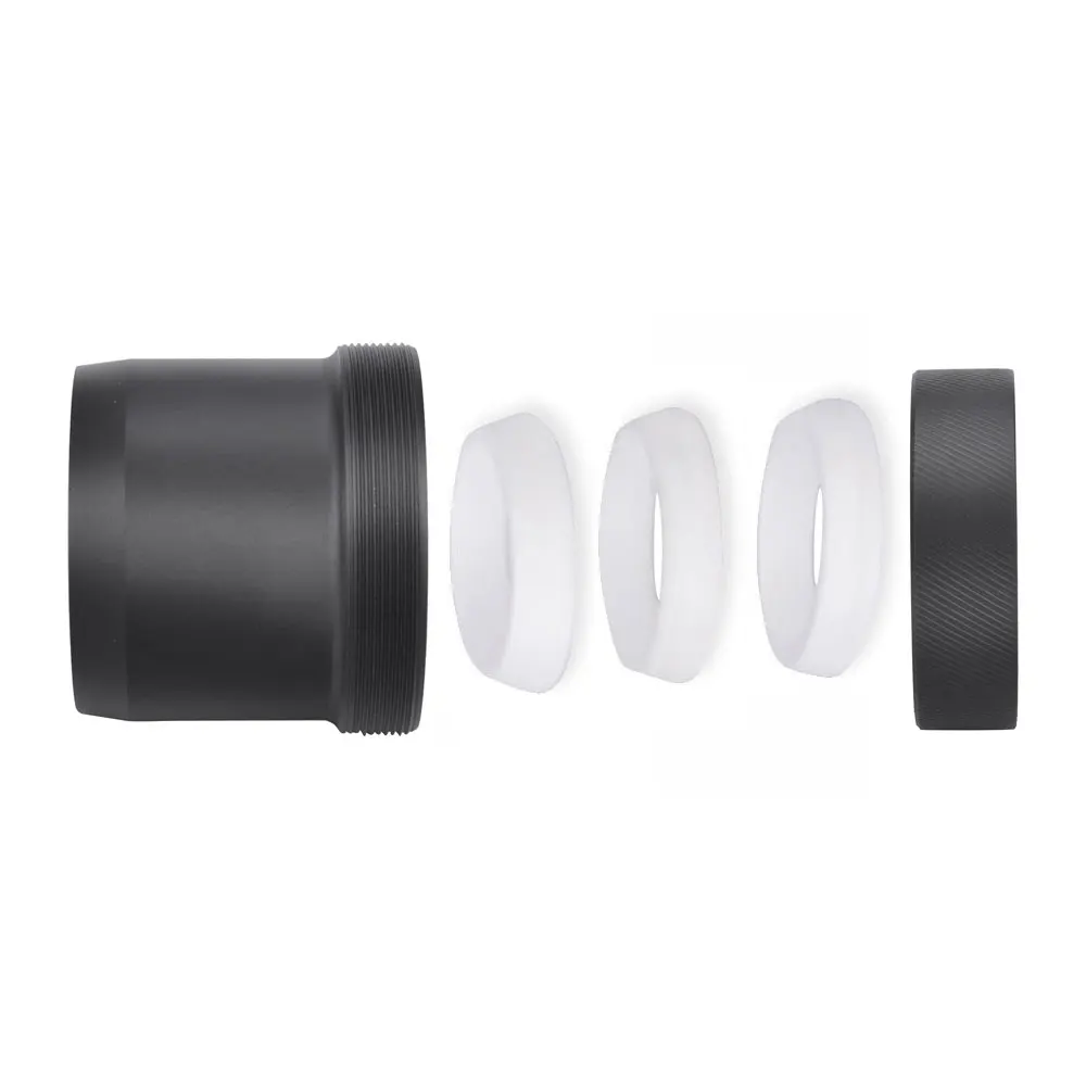 NV007 Adapter 38mm To 46mm Quick Install Aluminum Alloy Digital Night Vision Sleave Bracket 3 in 1 PRAD NV007 Fast Mounted Rings